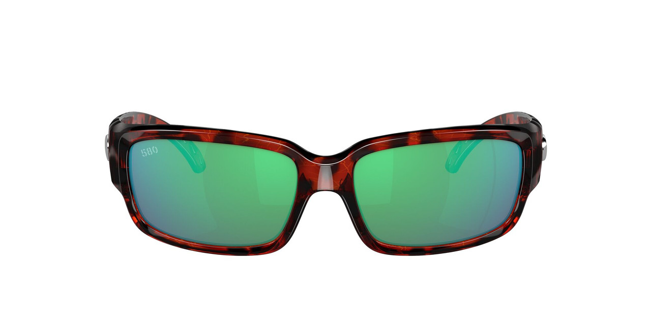 Side View of Costa Del Mar Caballito Sunglass Tortoise/Polarized Green Mirror 580G GLASS 59mm Alternate 1