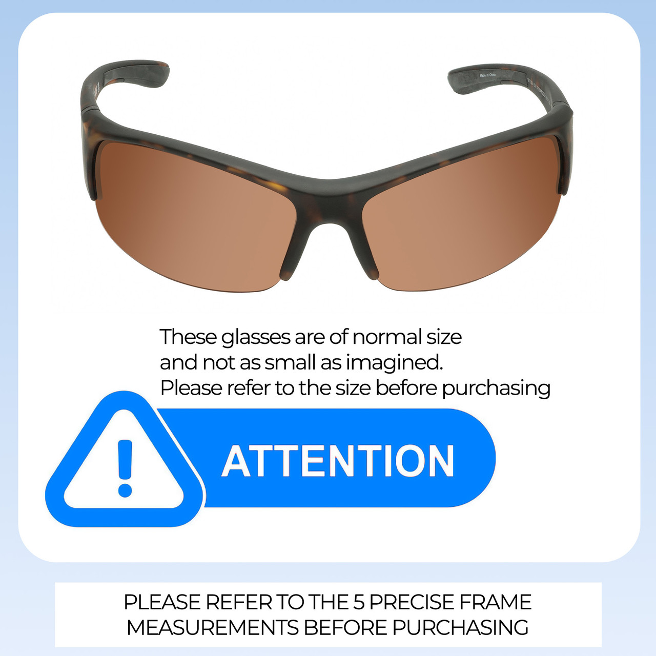 Size Awarenesss Illustration of Timberland TB7232 Unisex Oval Semi-Rimless Designer Sunglasses in Dark Havana Tortoise/Brown Polarized 76mm