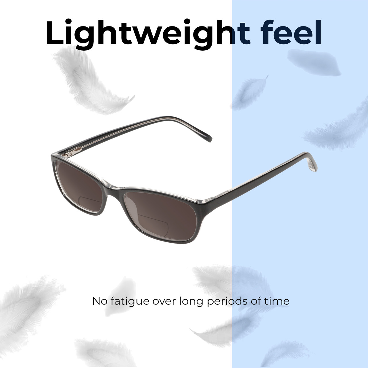 Lightweight Construction Illustration of Jones New York J730 Designer Polarized Reading Sunglasses with Custom Cut Powered Amber Brown Lenses in Tortoise Havana Brown Gold Ladies Cat Eye Full Rim Acetate 53 mm