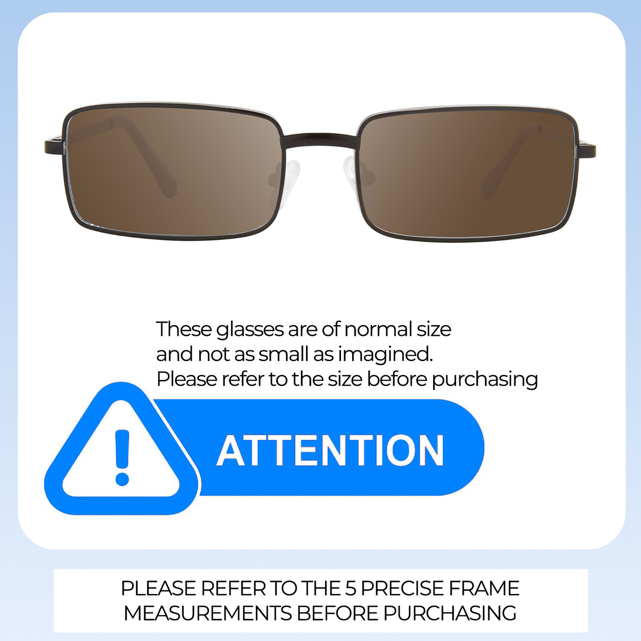 Size Awareness Illustration of Prive Revaux Matrix Designer Polarized Sunglasses with Custom Cut Amber Brown Lenses in Caviar Black Unisex Rectangular Full Rim Metal 55 mm