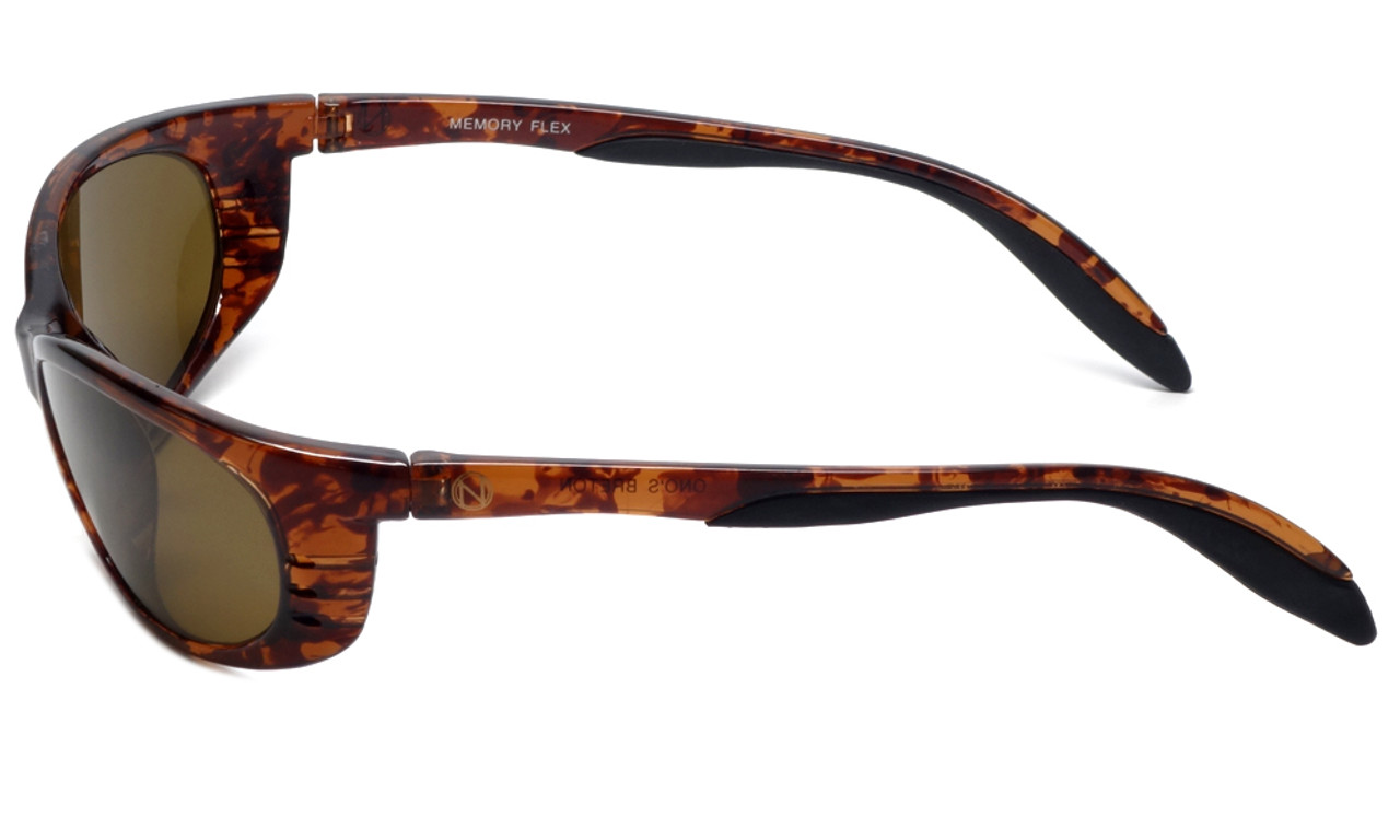 Ono's Polarized Sunglasses: Breton in Tortoise & Amber