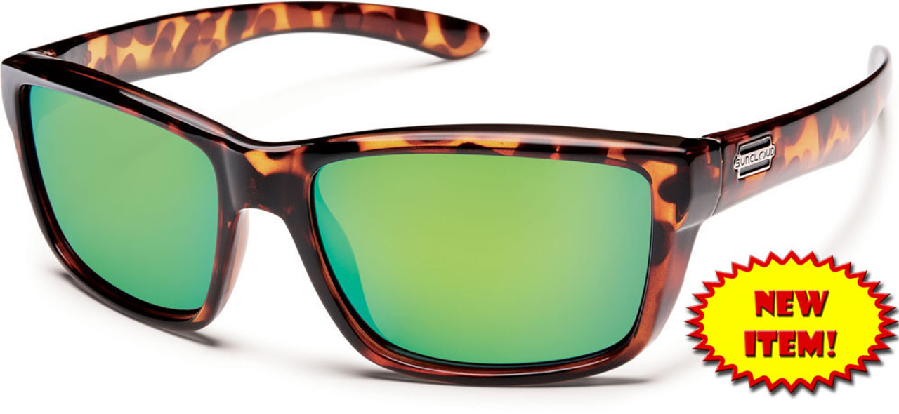 Burnished Brown, Brown Polarized Suncloud Optics Mayor Polarized Sunglasses 