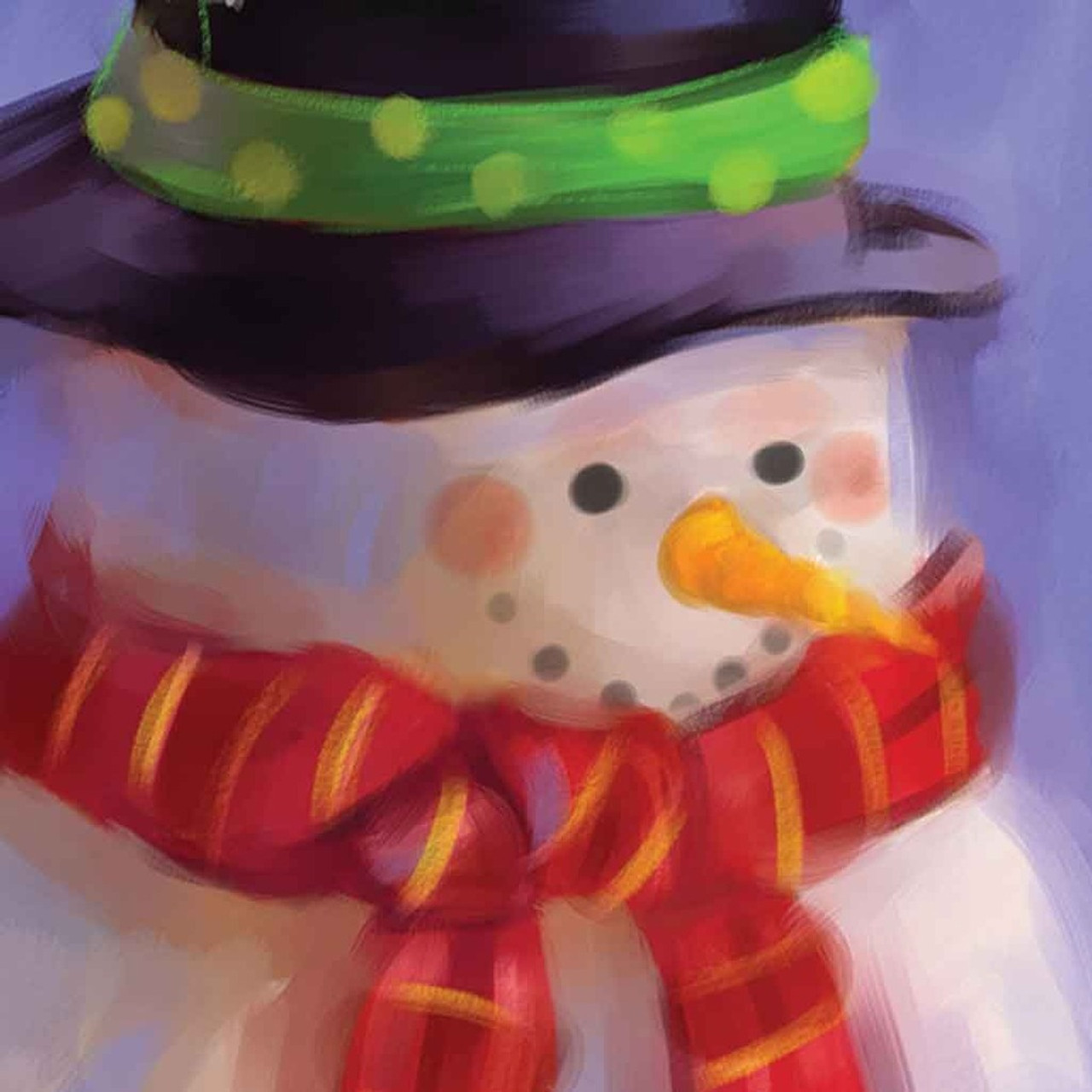 Holiday Christmas Theme Cleaning Cloth Snowman