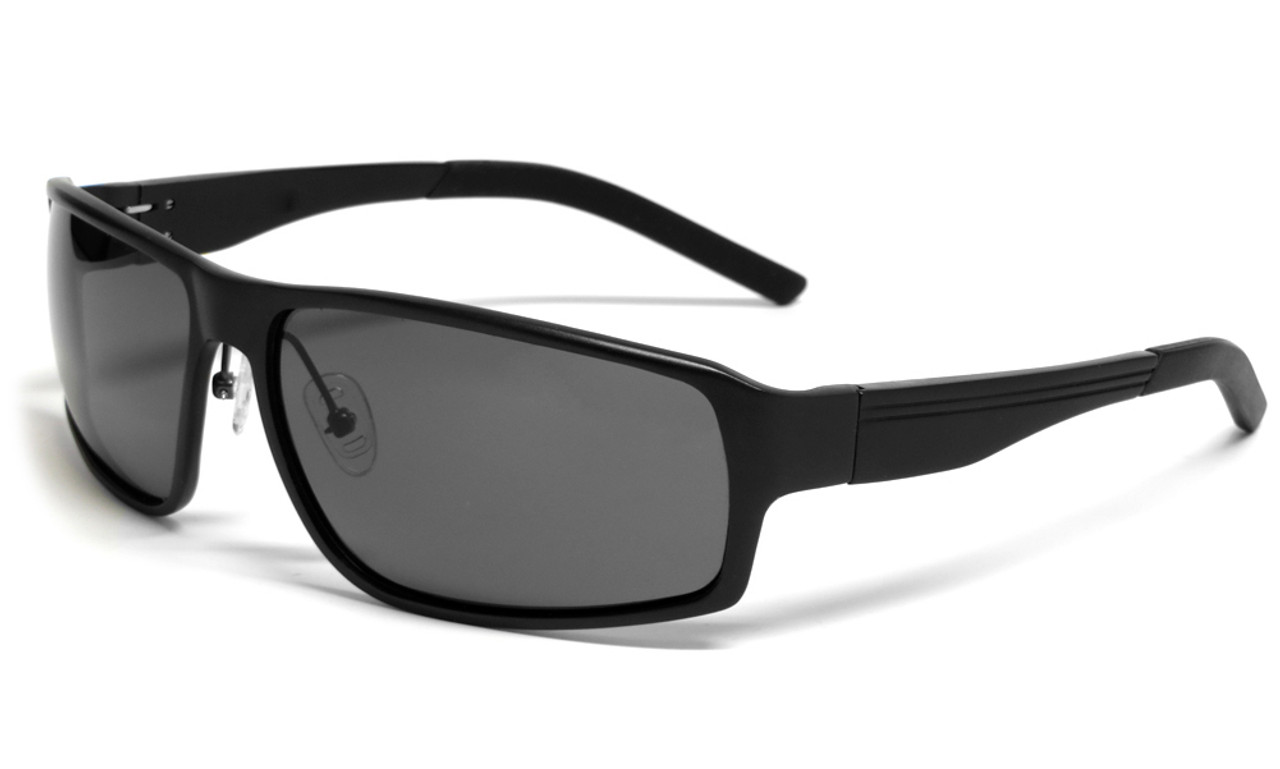 Calabria Viv Sunglass Collection 774S in Black & Polarized Grey