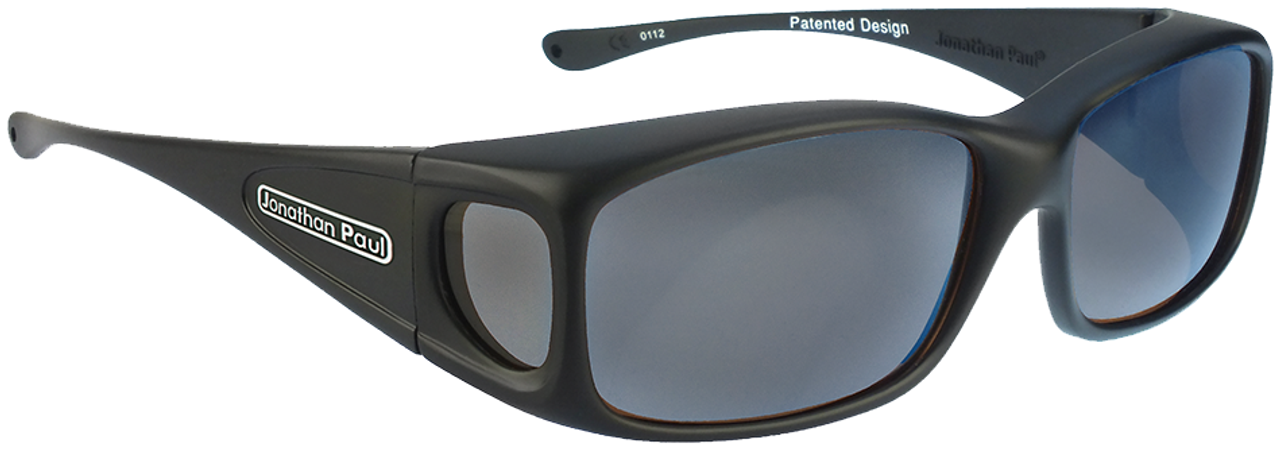 Jonathan Paul Fitovers Eyewear Small Razor in Matte-Black & Gray RZ001