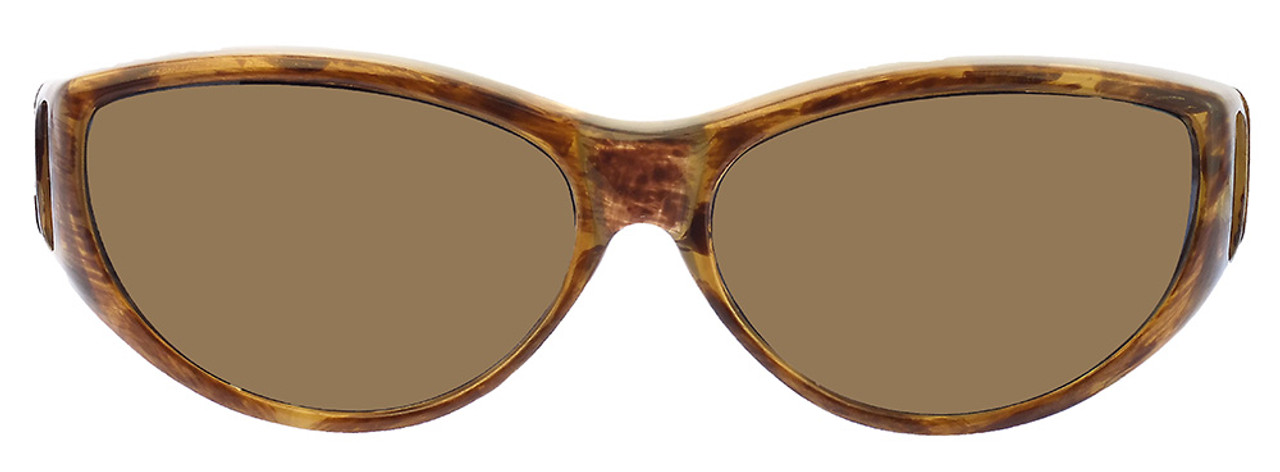 Jonathan Paul Fitovers Eyewear Medium Ikara in Tiger-Eye & Amber IK003A