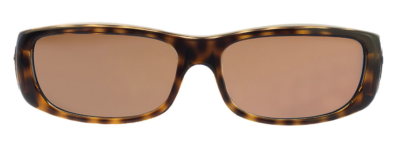 Jonathan Paul Fitovers Eyewear Medium Sabre in Cheetah & Amber SB003A