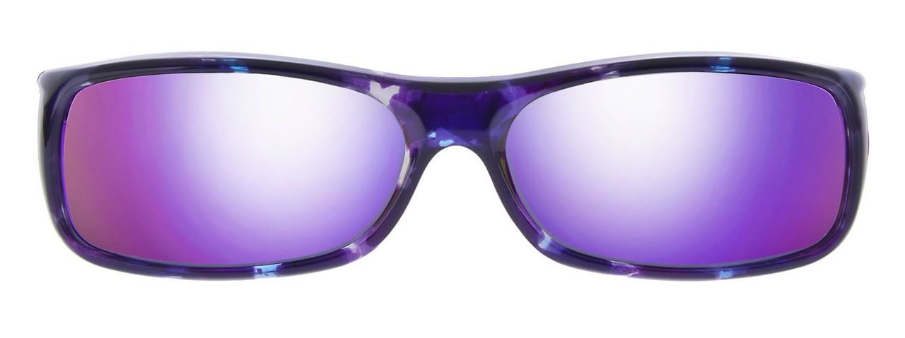 Jonathan Paul Fitovers Eyewear Large Mooya in Mother-Pearl & Purple Mirror MY001PM