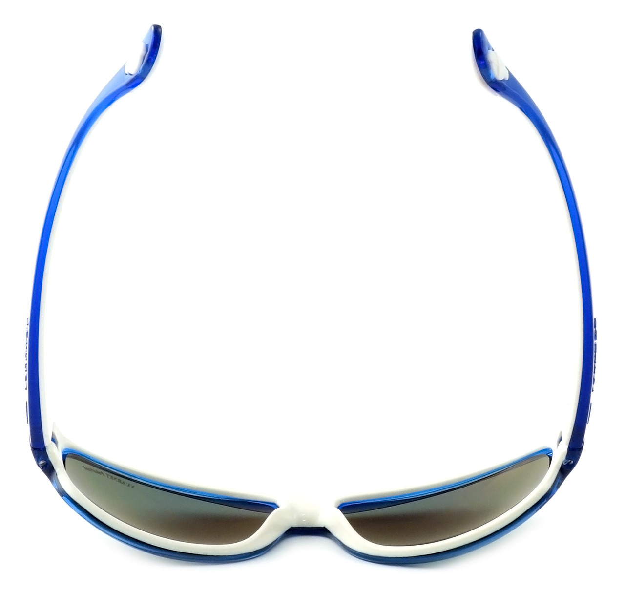 Vuarnet Designer Polarized Sunglasses VL1030-0004 Blue Frame with Grey Tint Lens