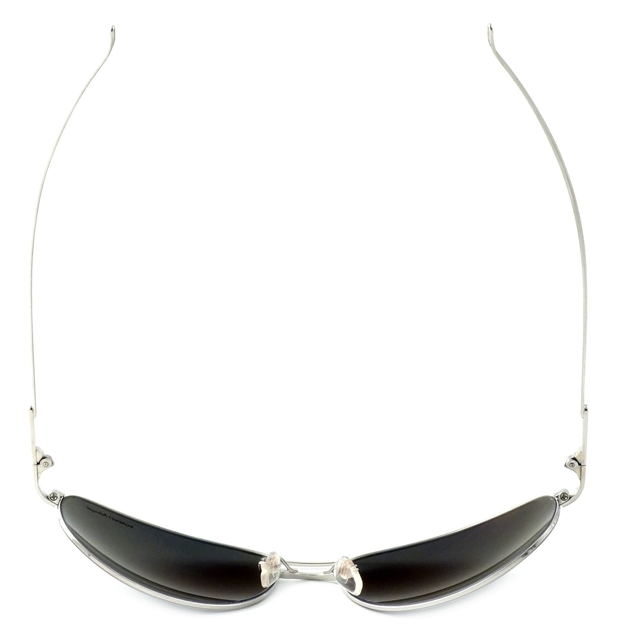 Vuarnet Designer Polarized Sunglasses VL1040-0001 Silver Frame with Grey Tint Lens