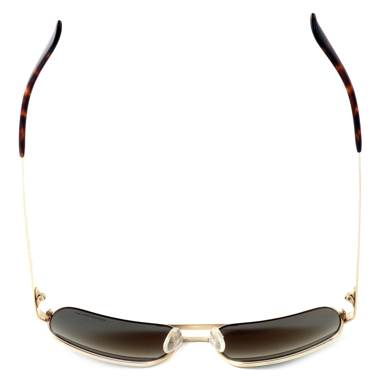 Vuarnet Designer Polarized Sunglasses VL1052-0003 Gold Frame with Grey Tint Lens