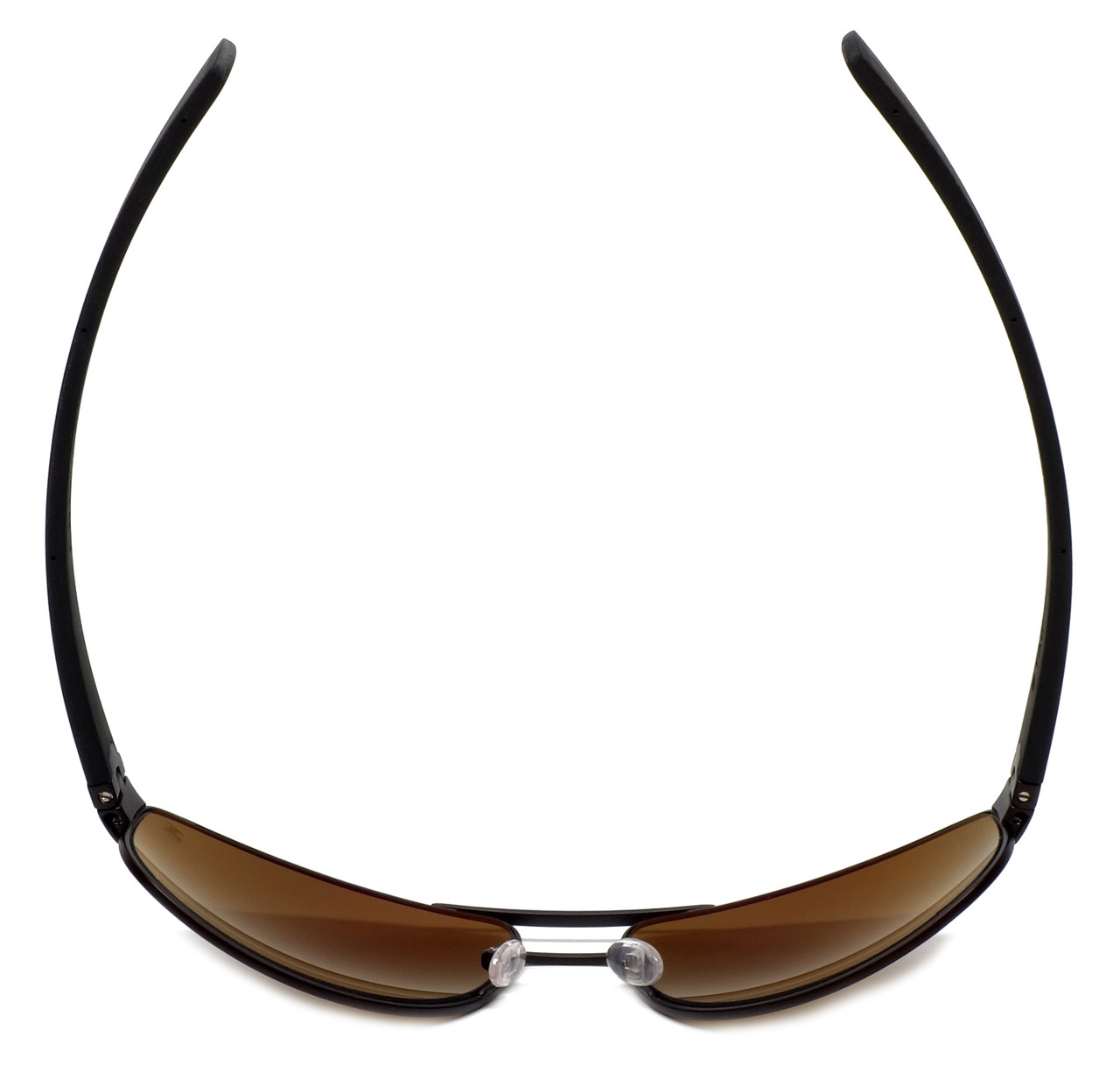 TAG Heuer Designer Polarized Sunglasses TH0252-203 in Dark Brown & Brown