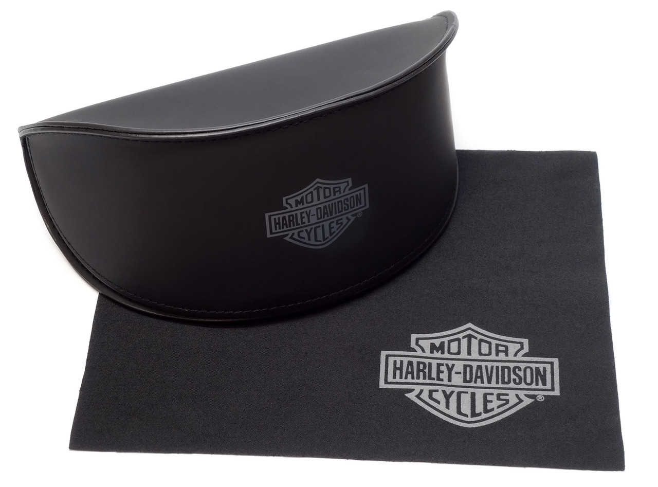 Harley-Davidson Designer Polarized Sunglasses HD0625S-02R in Matte-Black Frame & Grey Lens
