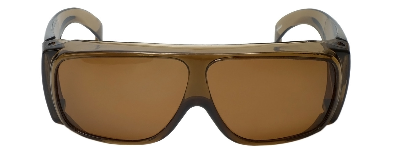 CALABRIA 1003PL Polarized Economy Fitover with UV PROTECTION IN AMBER