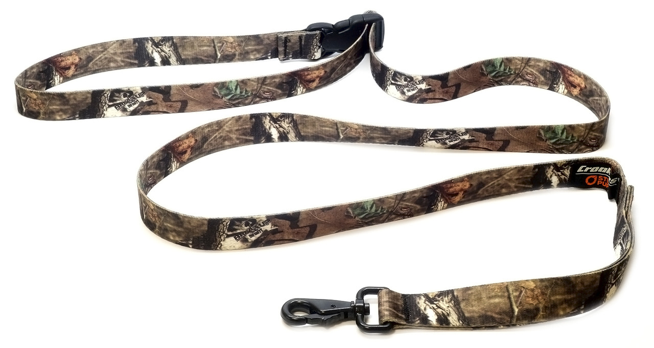 Croakies Stunt Puppy Camo Prints Dog Leash