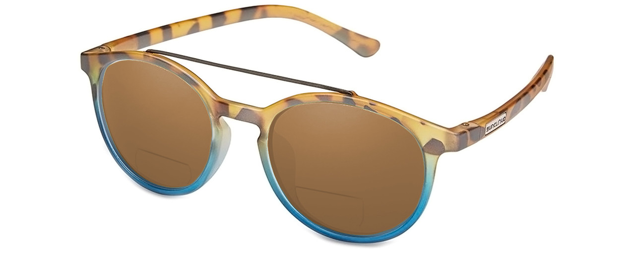 Matte Tortoise Blue Fade/Brown
