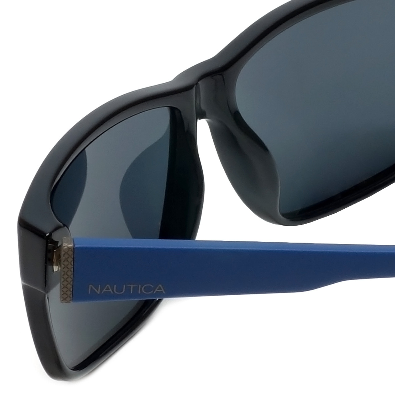 Nautica Designer Sunglasses N6203S-001 in Black with Grey Lens