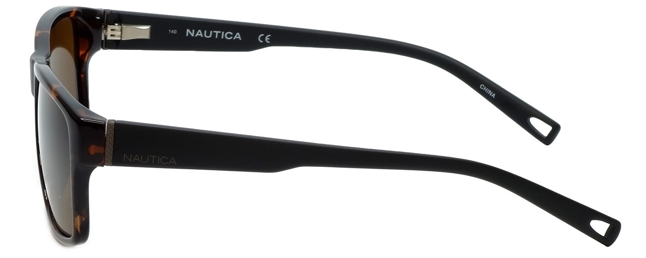 Nautica Designer Sunglasses N6203S-320 in Tortoise with Brown Lens