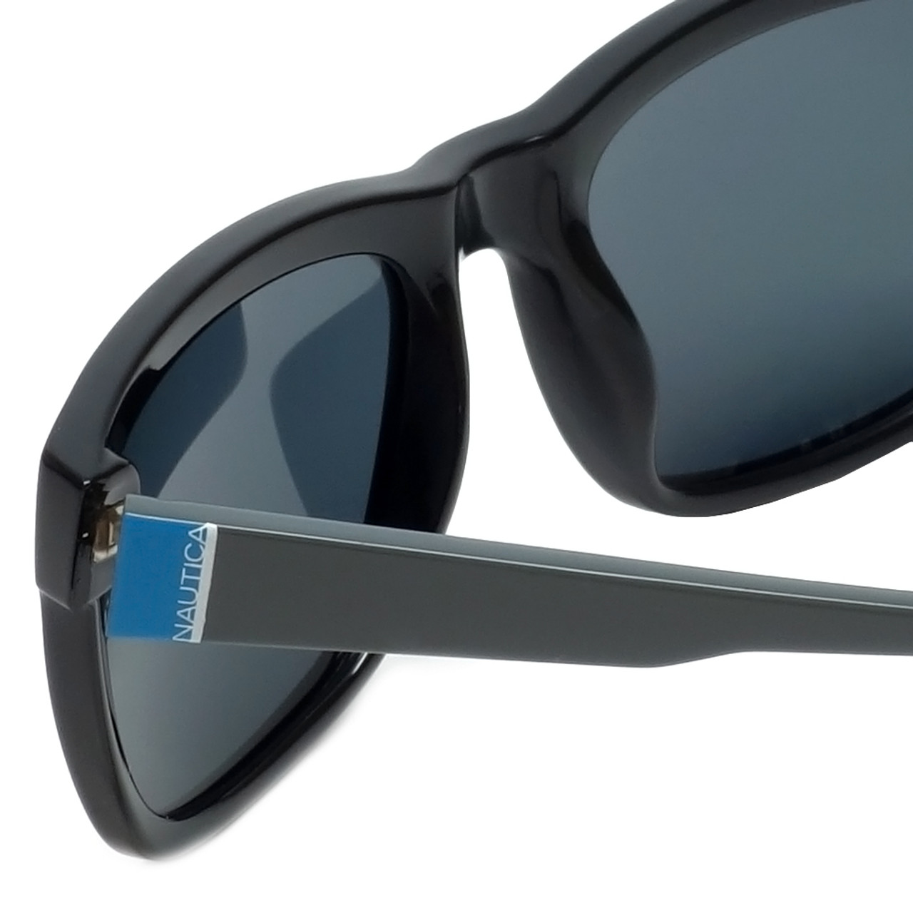 Nautica Designer Sunglasses N6212S-001 in Black with Grey Lens