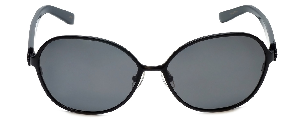 XOXO Designer Polarized Sunglasses Capri in Black