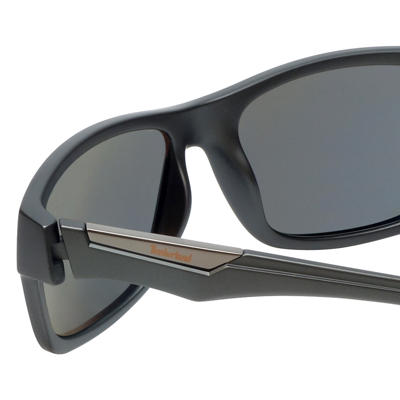Timberland TB9078-20D Designer Polarized Sunglasses in Matte Black with Grey Lens