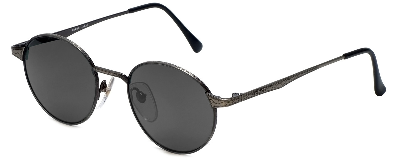 REVO Polarized Sunglasses 1202-011 in Vintage Silver with Grey Lens