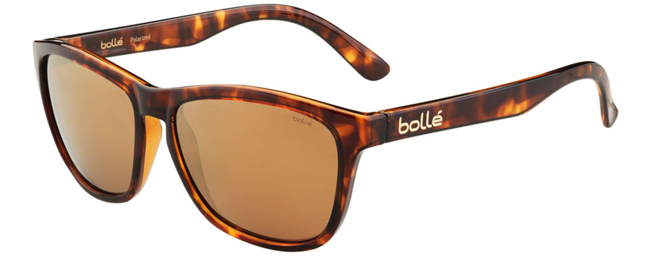 Bollé™ Polarized Sunglasses 473-12067 in Tortoise with Brown Lens