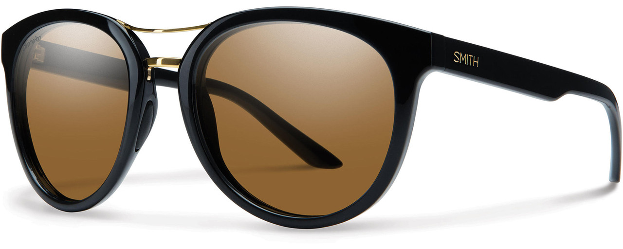 Smith Optics Bridgetown in Matte Black with Polarized Brown Gradient Lens