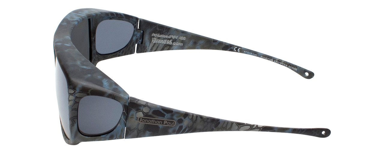 Jonathan Paul Fitovers Eyewear X-Large Aviator Kryptek in Neptune & Grey