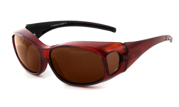 Red Frame & Amber Lens
