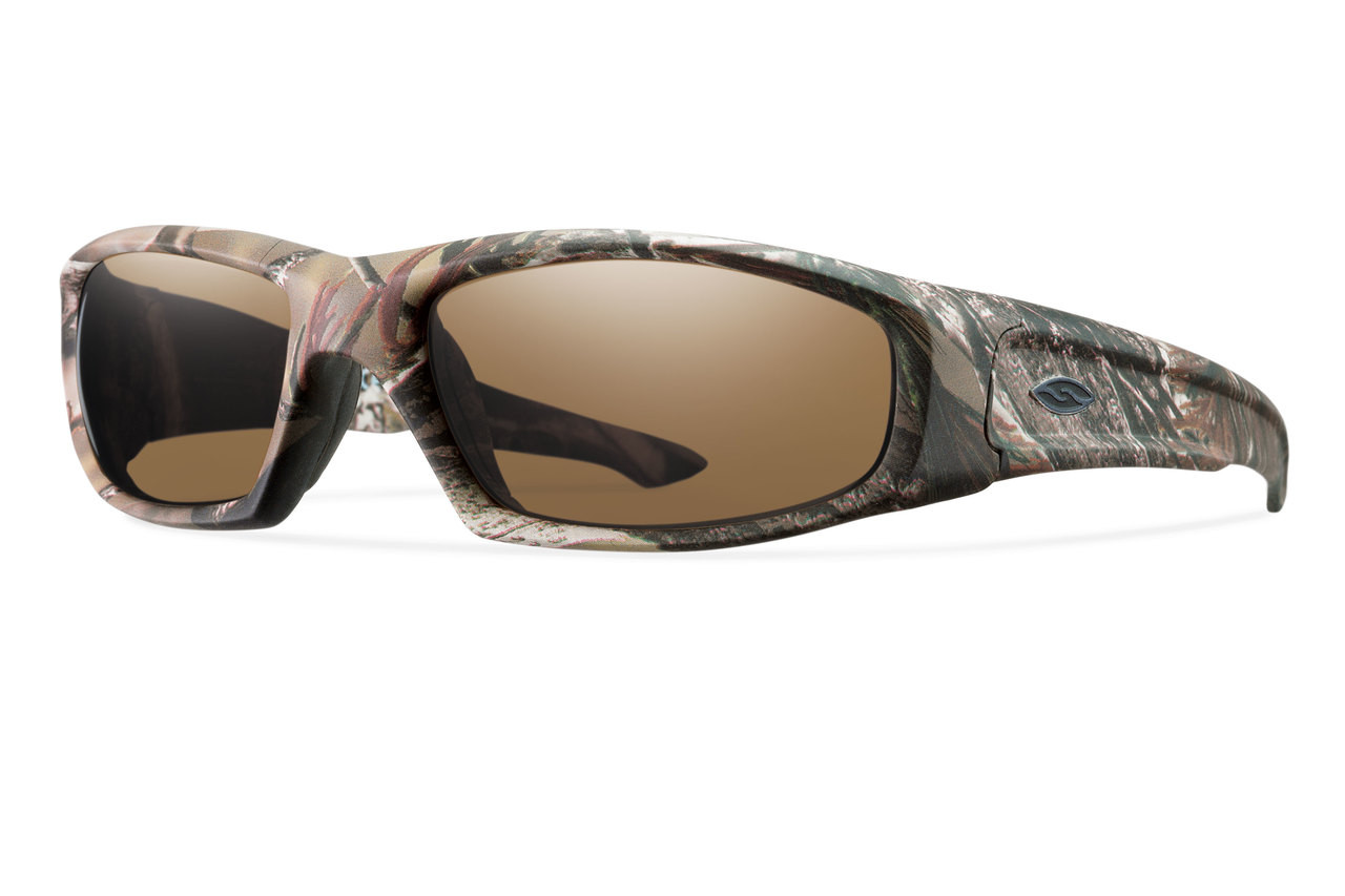 Smith Optics HUDSON ELITE POLARIZED Sungalsses in REALTREE A/P Camouflage &BROWN