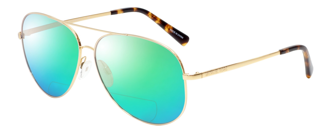 Michael Kors KENDALL Ladies Polarized Bi-Focal Sunglasses in Gold - Polarized World