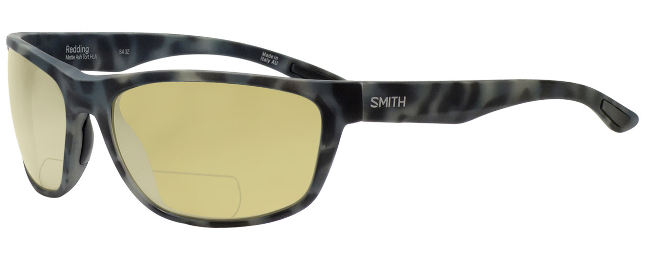 Lunettes De Soleil Smith Redding Wrap - Polarisées Bi-focales - Tortue Noire 62 Mm
