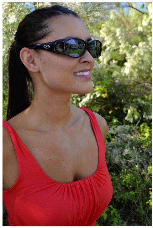 Jonathan Paul Fitover Polarized Sunglass Kids X-Small Glides-14 Blue Paws & Gray