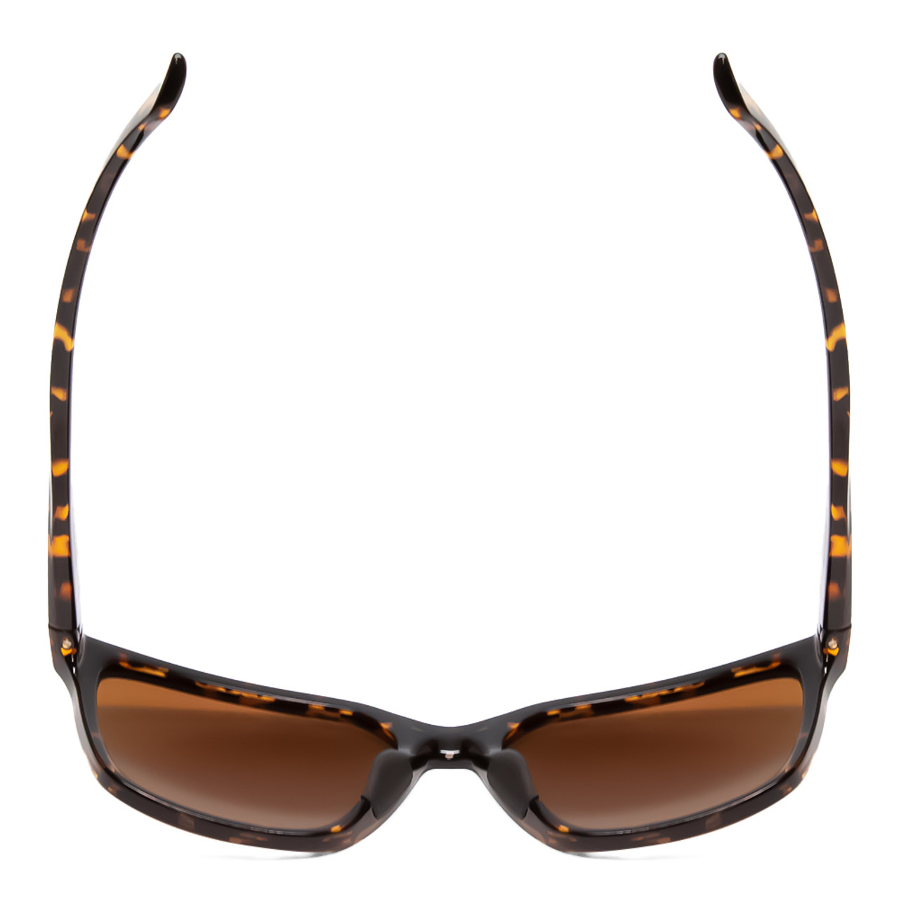Top View of Smith Shoutout Sunglasses in Vintage Tortoise Gold/CP Glass Polarized Brown 57mm