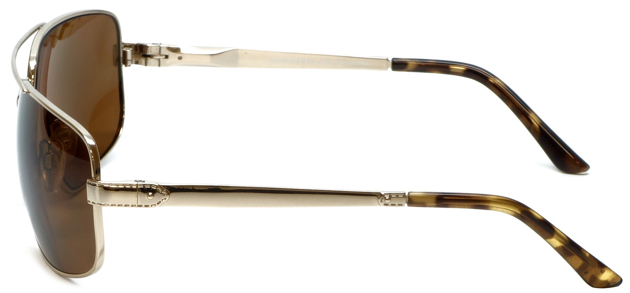 Grand Banks Polarized Bi-Focal Readers: 476BF in Gold & Amber