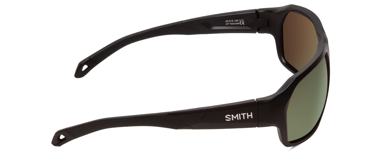 Smith Deckboss Unisex Rectangle Sunglasses in Black/CP