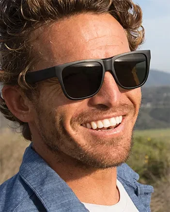 Smith Emerge Unisex Square Sunglasses Tortoise Havana Gold/Polarized Brown 60 mm