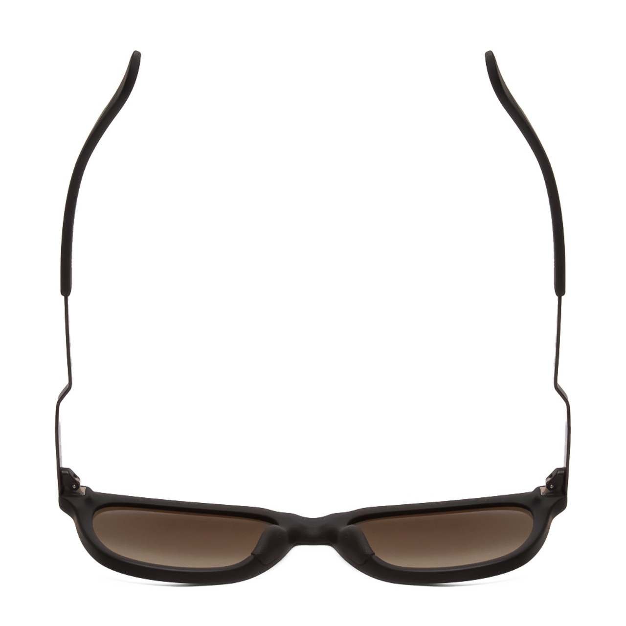 Top View of Smith Roam Unisex Classic Designer Sunglasses in Black/ChromaPop Polarized 53 mm