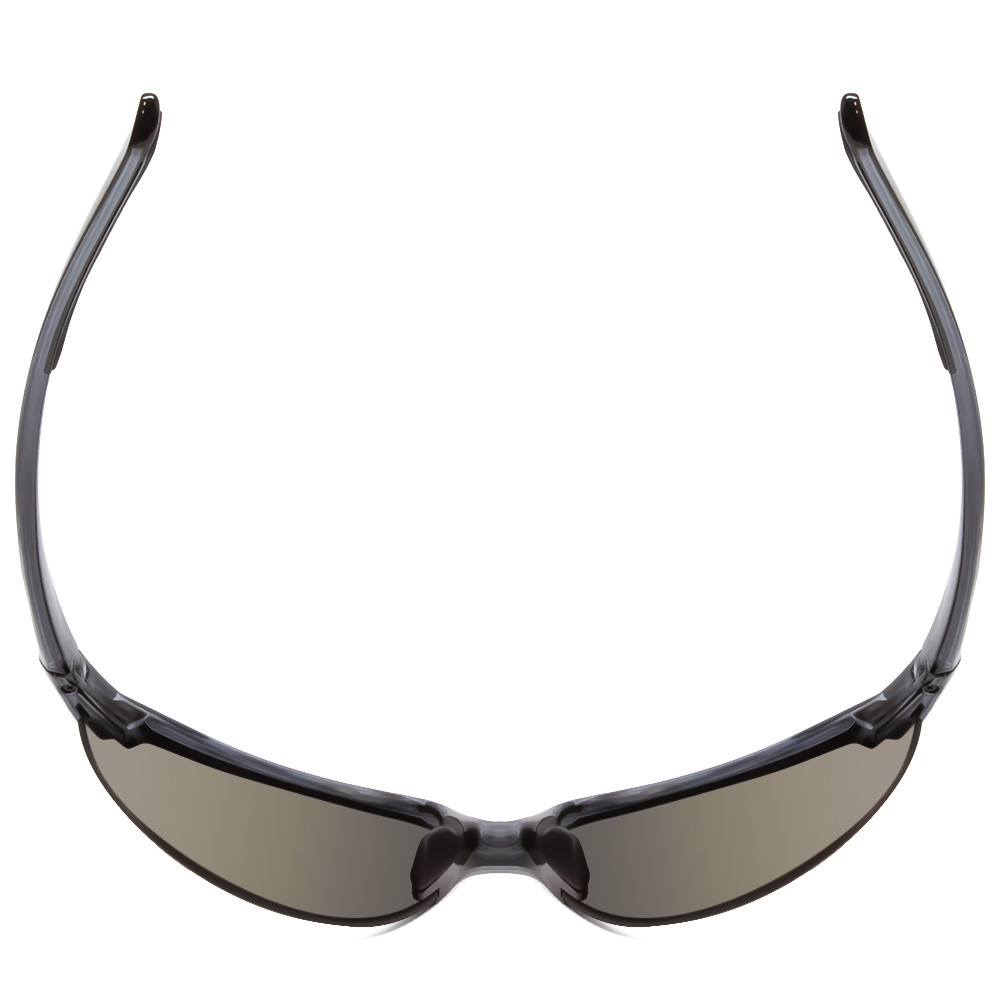 Top View of Smith Parallel 2 Sunglasses Mediterranean/Polarized Blue Mirror&Ignitor Red 71mm