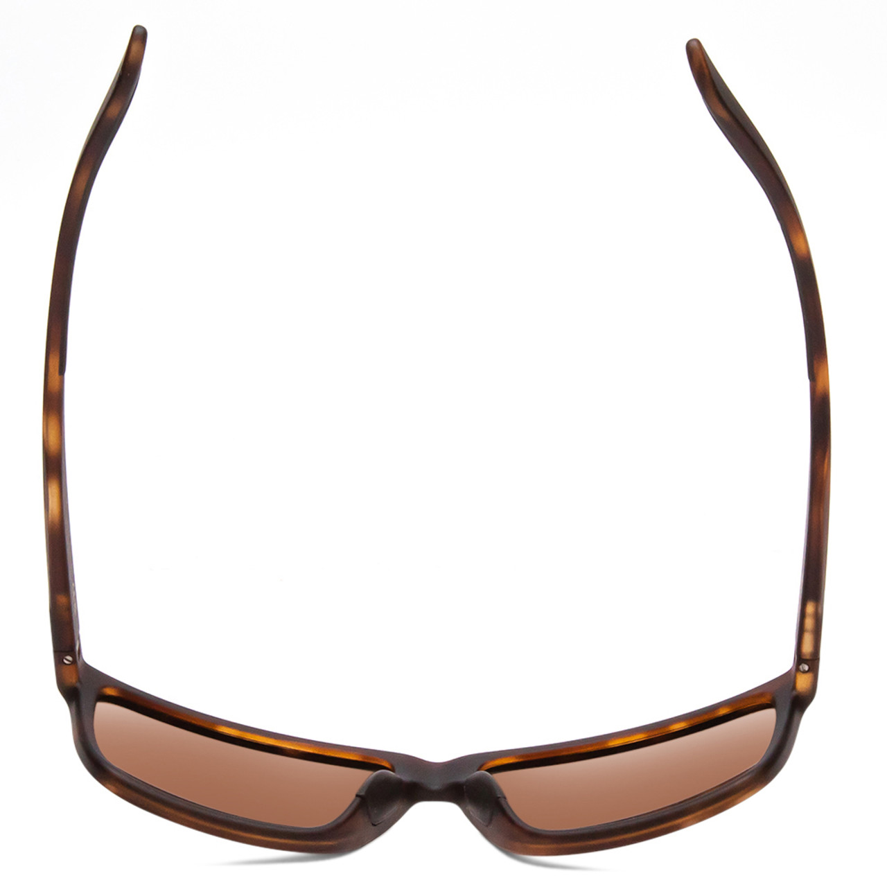 Top View of Smith Riptide Sunglasses Tortoise Brown Gold/CP Glass Polarize Green Mirror 57mm