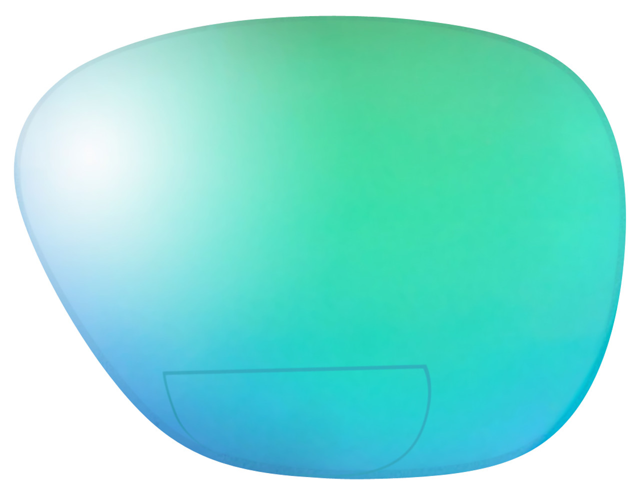 Green Mirror Replacement Lens Swatch