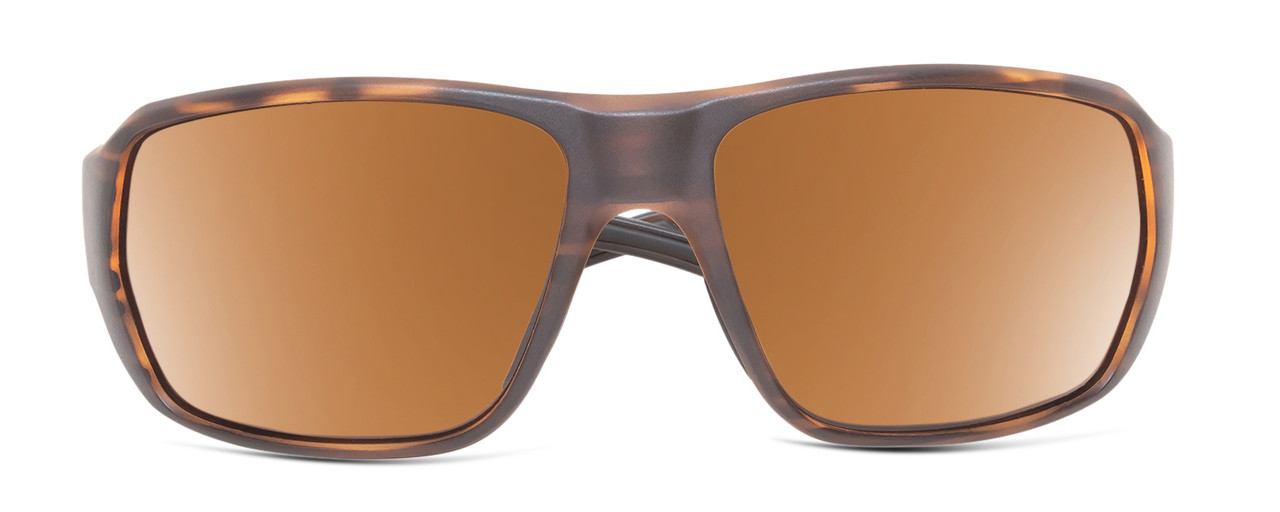 Front View of Smith Castaway Unisex Sunglass Tortoise Havana/PC ChromaPop Polarized Brown 63mm