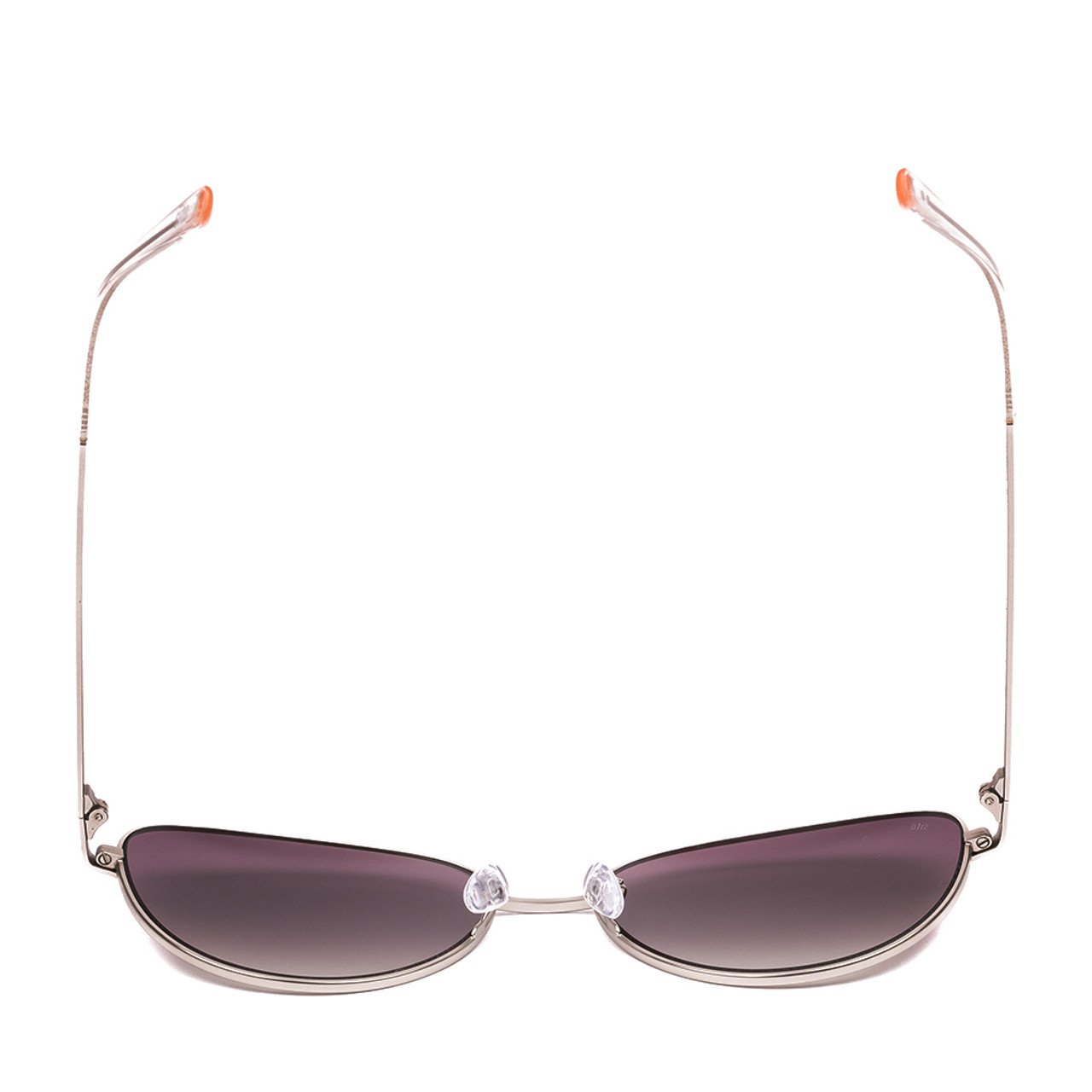 Top View of SITO SHADES CANDI Womens Pilot Designer Sunglasses Silver/Quartz Gradient 59mm