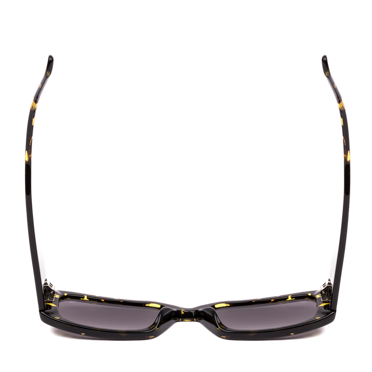 Top View of SITO SHADES ELECTRO VISION Unisex Sunglass Black Yellow Tortoise/Iron Gray 56 mm