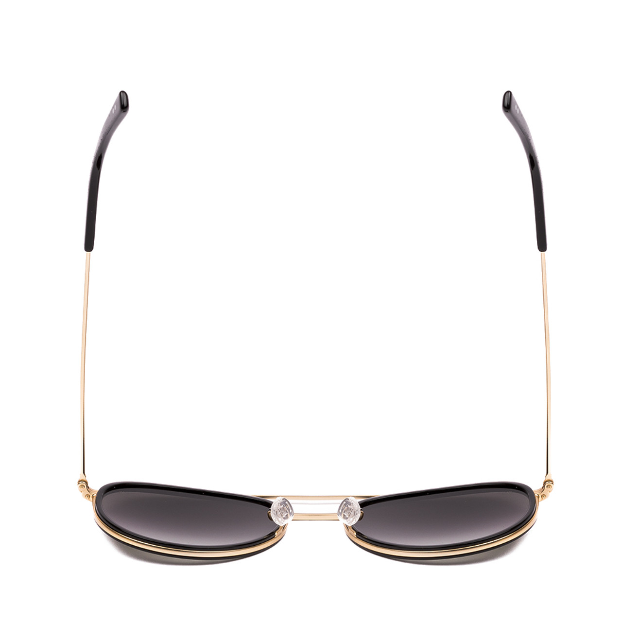 Top View of SITO SHADES KITSCH Womens Pilot Full Rim Sunglasses in Black Gold/Horizon 55mm