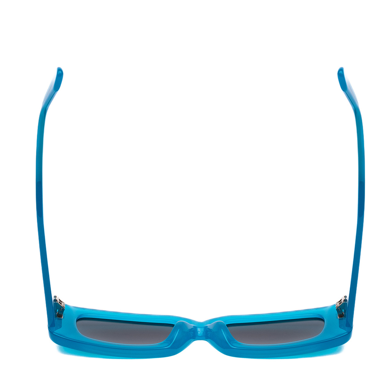 Top View of SITO SHADES REACHING DAWN Womens Sunglasses in Caribbean Blue/Aqua Gradient 51mm