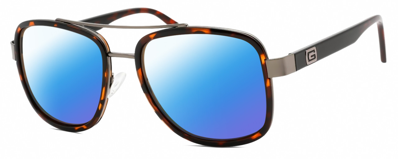 Guess Women\'s Glasses in Tortoise and Blue Black Guess GU50177 Tortoise Prescription Eyeglasses main image 4