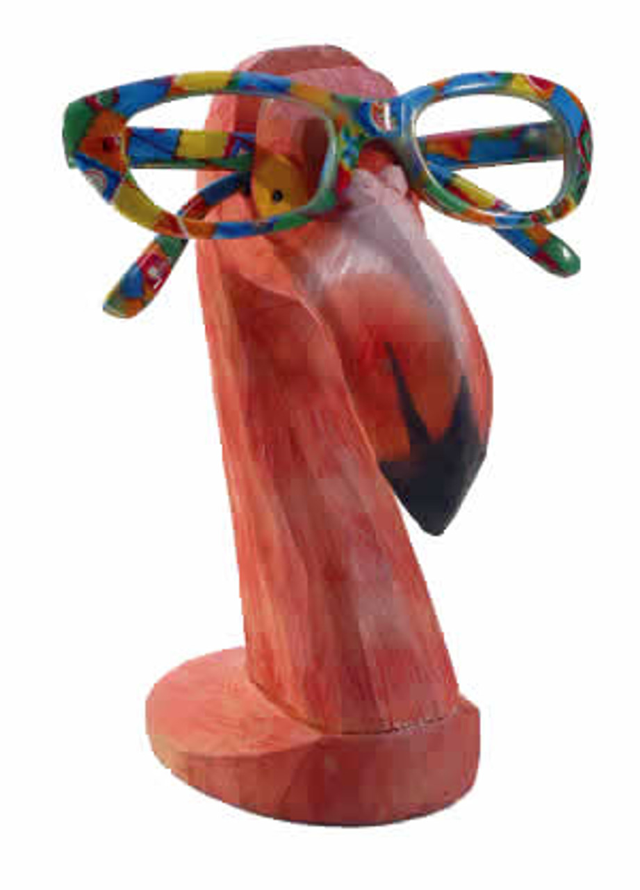 Flamingo Peeper Eyeglass Holder Stand