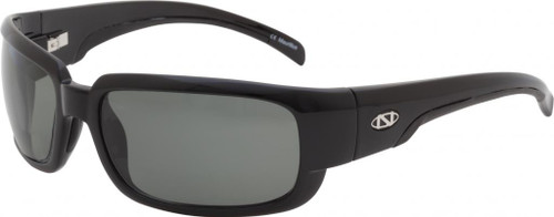 Ono's Polarized Sunglasses: Araya in Black & Grey